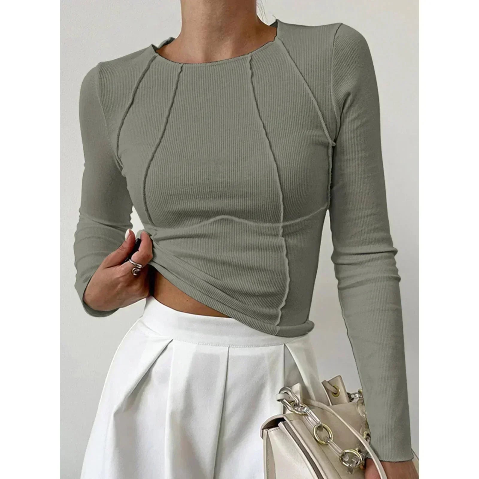 Christine | Elegante Longsleeve Top
